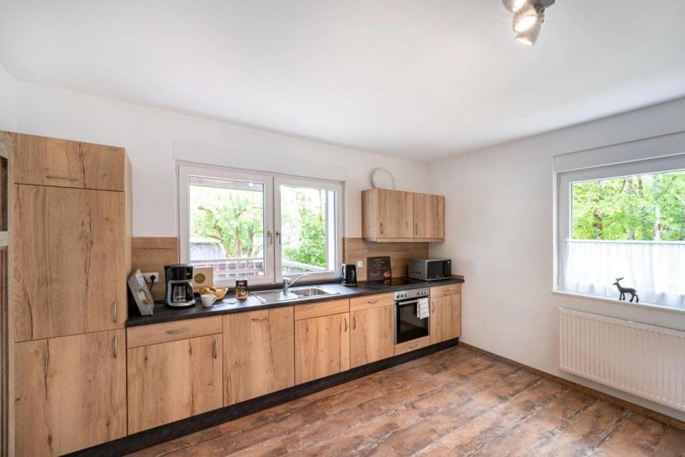 Ferienwohnung Haus An Der Lenne Lennestadt Exteriör bild