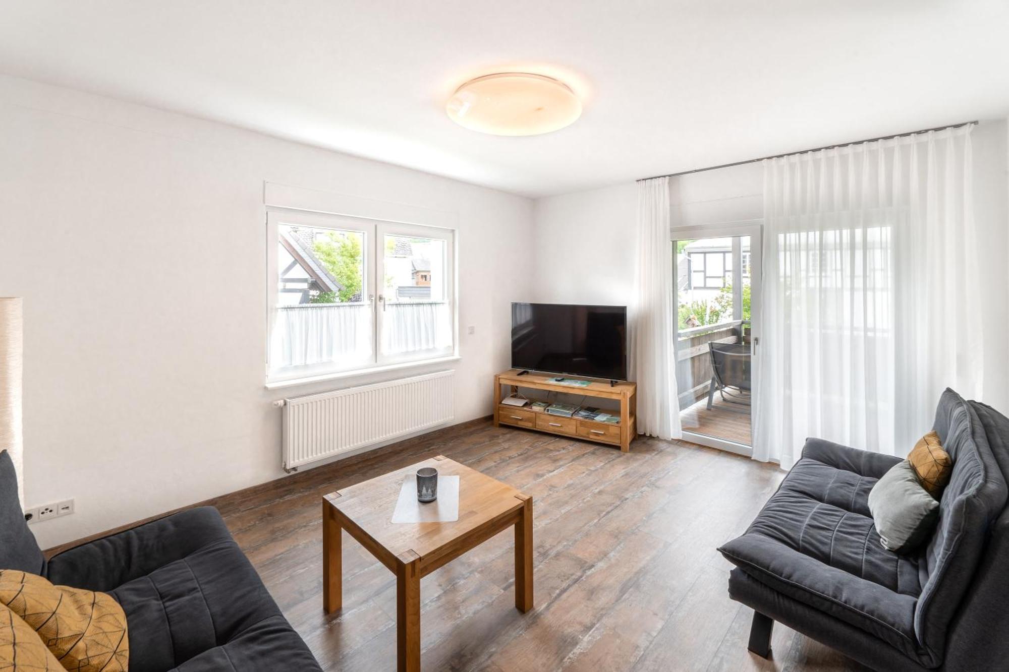 Ferienwohnung Haus An Der Lenne Lennestadt Exteriör bild